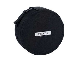 Prada Black Round neceser Bag